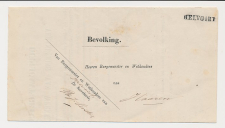 Naamstempel Helvoirt - Haaren 1868