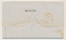 Naamstempel Hengelo - Goor - Amsterdam 1850