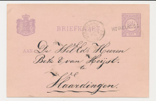 Naamstempel Herkingen - Dirksland - Vlaardingen 1889