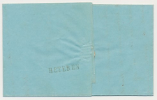 Naamstempel Heteren - Arnhem 1860