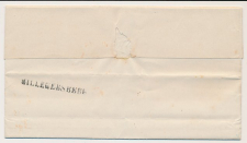 Naamstempel Hillegersberg - Rotterdam - Driebergen 1860