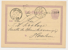 Naamstempel Hillegom - Leiden - Haarlem 1877