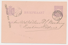 Dordrecht - Naamstempel Hoek van Holland 1887