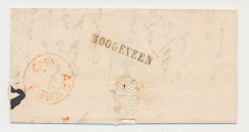 Naamstempel Hoogeveen - Meppel - Arnhem 1857