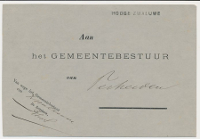Naamstempel Hooge Zwaluwe - Terheiden 1880