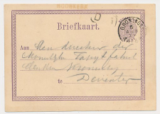 Naamstempel Hoogkerk - Groningen - Deventer 1875