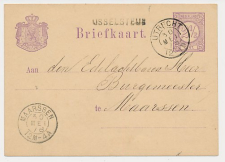 Naamstempel IJsselsteijn - Utrecht - Maarssen 1878