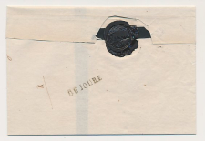 Heerenveen - Naamstempel De Joure 1861