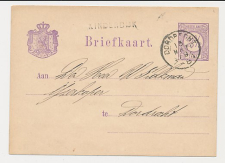 Naamstempel Kinderdijk - Dordrecht 1879