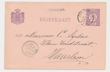 Naamstempel Kinderdijk - Dordrecht - Haarlem 1881