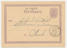 Naamstempel De Knijpe - Heerenveen - Sneek 1876