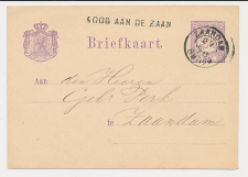 Naamstempel Koog Aan De Zaan - Zaandam 1878