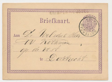 Naamstempel Krimpen A/D IJssel - Rotterdam - Dordrecht 1876