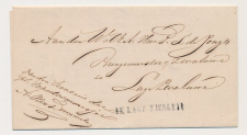 Naamstempel De Lage Zwaluw 1867
