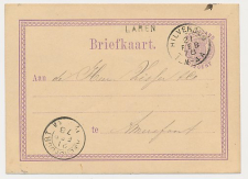 Naamstempel Laren - Hilversum - Amersfoort 1878