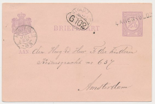 Naamstempel Laren (Gld:) - Amsterdam 1888