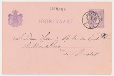 Naamstempel Liempde - Boxtel 1884
