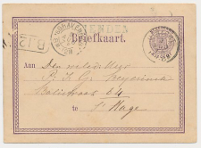 Naamstempel Lienden - Utrecht - s Gravenhage 1875