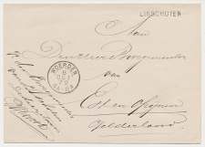 Naamstempel Linschoten - Woerden - Est en Opijnen 1872