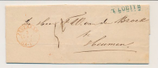 Naamstempel T Lobith - Zevenaar - Heumen 1869