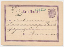 Naamstempel T Lobith - Zevenaar - Roosendaal 1873