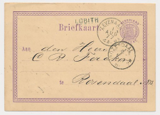 Naamstempel Lobith - Zevenaar - Rozendaal 1877