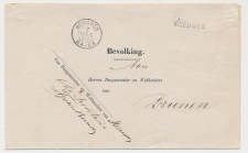 Naamstempel Meeuwen - Heusden - Drunen 1876