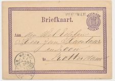 Naamstempel Meeuwen - Heusden - Rotterdam 1873
