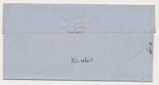 Naamstempel Megen - Grave - Berghem 1860