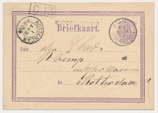 Naamstempel Middelharnis - Rotterdam 1874