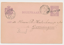 Naamstempel Middelstum - Onderdendam - Groningen 1887