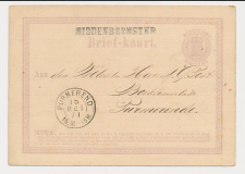 Naamstempel Middenbeemster - Purmerend 1871