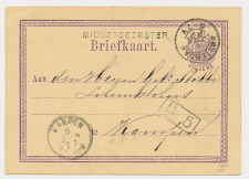 Naamstempel Middenbeemster - Amsterdam - Kampen 1877