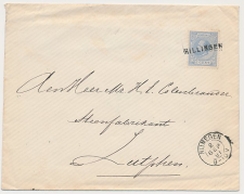 Naamstempel Millingen - Nijmegen - Zutphen 1891