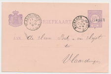 Naamstempel Millingen - Nijmegen - Vlaardingen 1890