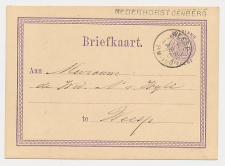 Naamstempel Nederhorst Den Berg - Weesp 1875