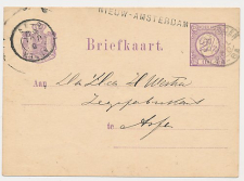 Naamstempel Nieuw-Amsterdam - Koevorden - Assen 1880