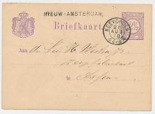 Naamstempel Nieuw-Amsterdam - Koevorden - Assen 1878