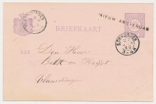 Naamstempel Nieuw-Amsterdam - Koevorden - Vlaardingen 1889