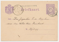 Naamstempel Nieuwenhoorn - Hellevoetsluis - Wijhe 1879