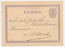 Naamstempel Nieuwkuik - s Hertogenbosch 1875
