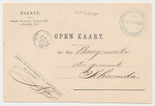 Naamstempel Nieuwolde - Scheemda 1879