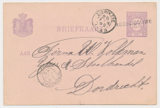 Naamstempel Noordgouwe - Zierikzee - Dordrecht 1890