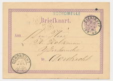 Naamstempel Noordwelle - Zierikzee - Dordrecht 1878