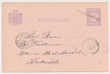 Naamstempel Noordwelle - Zierikzee - Dordrecht 1889