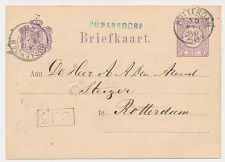 Naamstempel Numansdorp - Rotterdam 1880