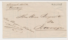 Naamstempel Oldebroek - Elburg - Doornspijk 1871
