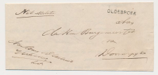 Naamstempel Oldebroek - Elburg - Doornspijk 1872