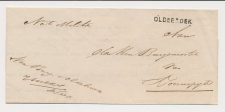 Naamstempel Oldebroek - Elburg - Doornspijk 1873