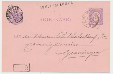 Naamstempel Ommelanderwijk - Nieuwe Pekela - Groningen 1882
